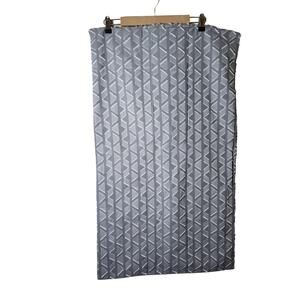 BEDDY'S Gray White Geometric Design 3D KING Pillow Shams Set of 2